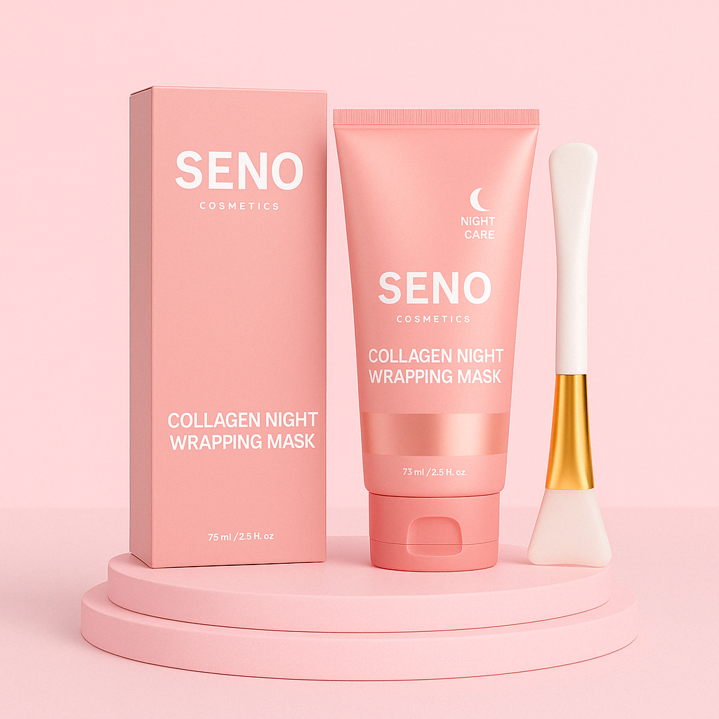 Koreaans Bio-Collageen Masker + Kwast