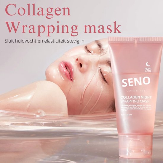 Koreaans Bio-Collageen Masker + Kwast