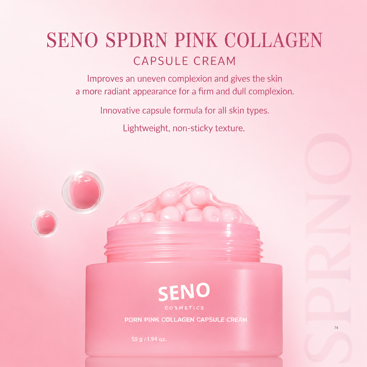 SENO - Collagen Capsule Cream – Hydrating Face Cream