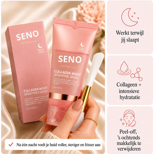 SENO - Koreaans Bio-Collageen Masker + Kwast
